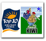 Top 10 et Kiwi Holiday Park
